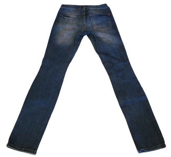 Bullhead Denim High Rise Skinniest Jeans Size 5 Womens Blue Skinny Jeggings - Picture 2 of 3